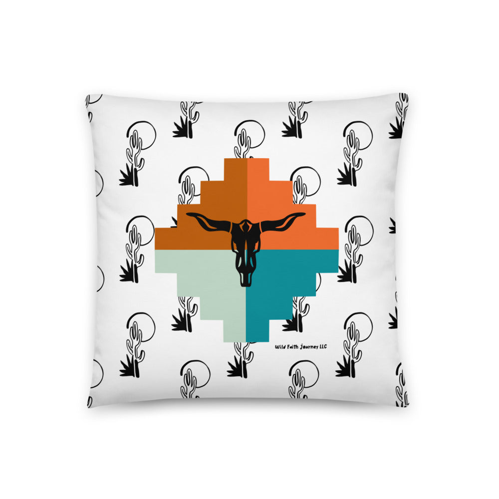 Western Style Pillow - Faith Over Fear